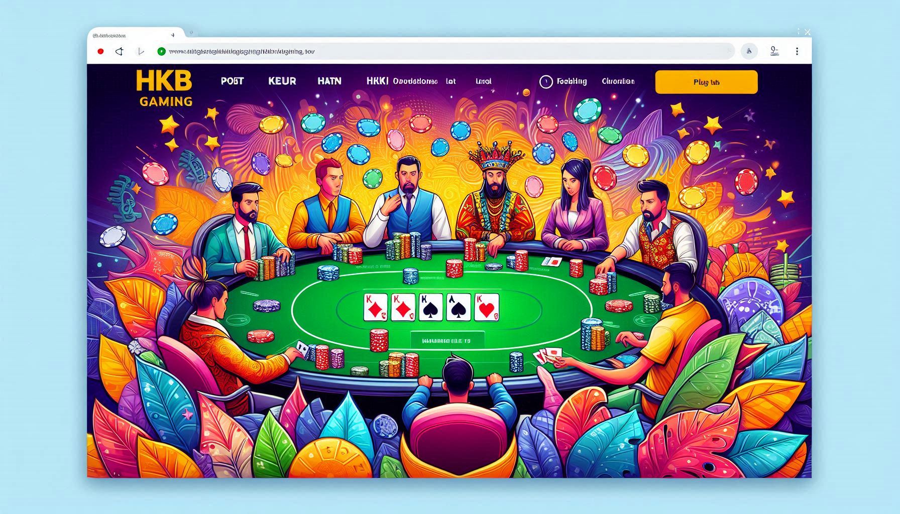 situs poker hkb gaming
